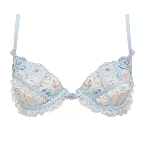 New!For Love and Lemons Sorbet Rose underwire Bra - Picture 7 of 13